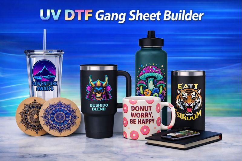 UV DTF Gang Sheet Builder