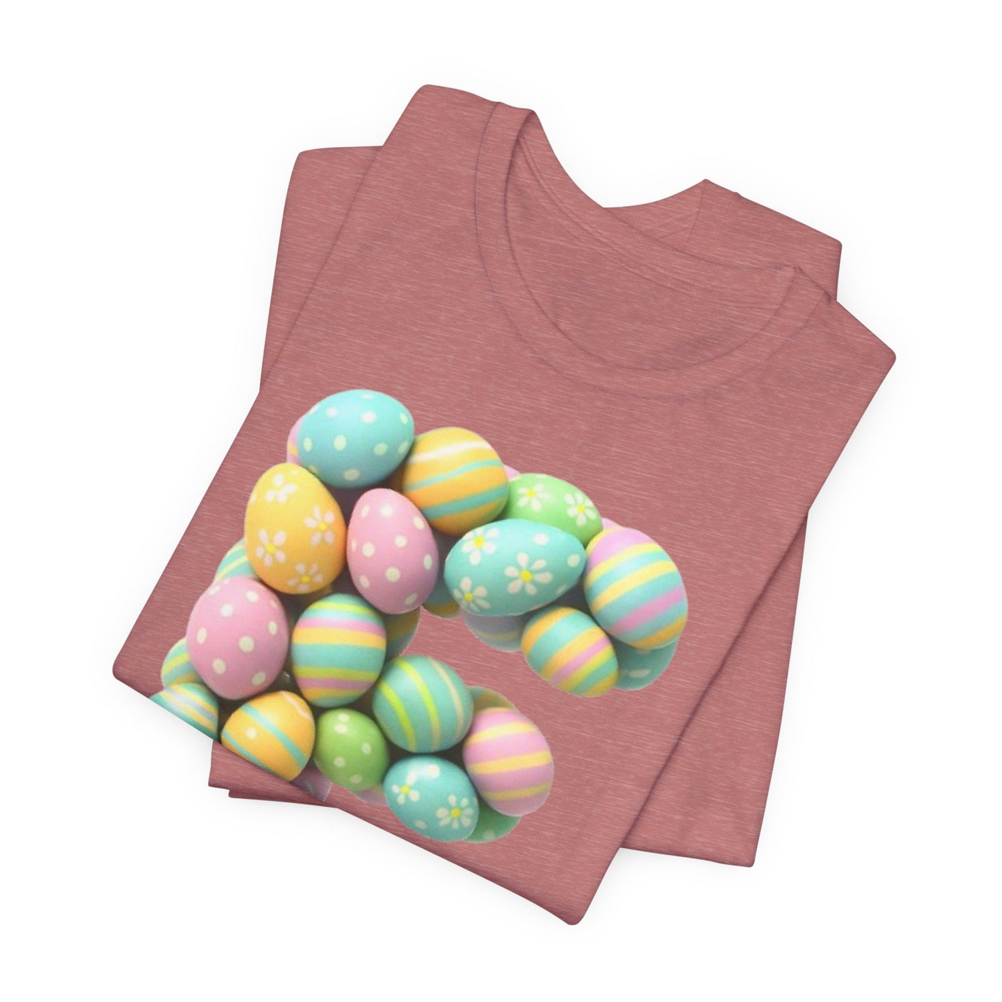 Easter Egg Letter 'E' T‑Shirt — Pastel Spring Holiday Tee