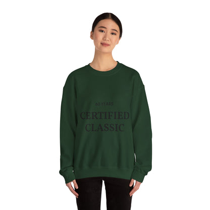 Certified Classic 60 Years Crewneck Sweatshirt