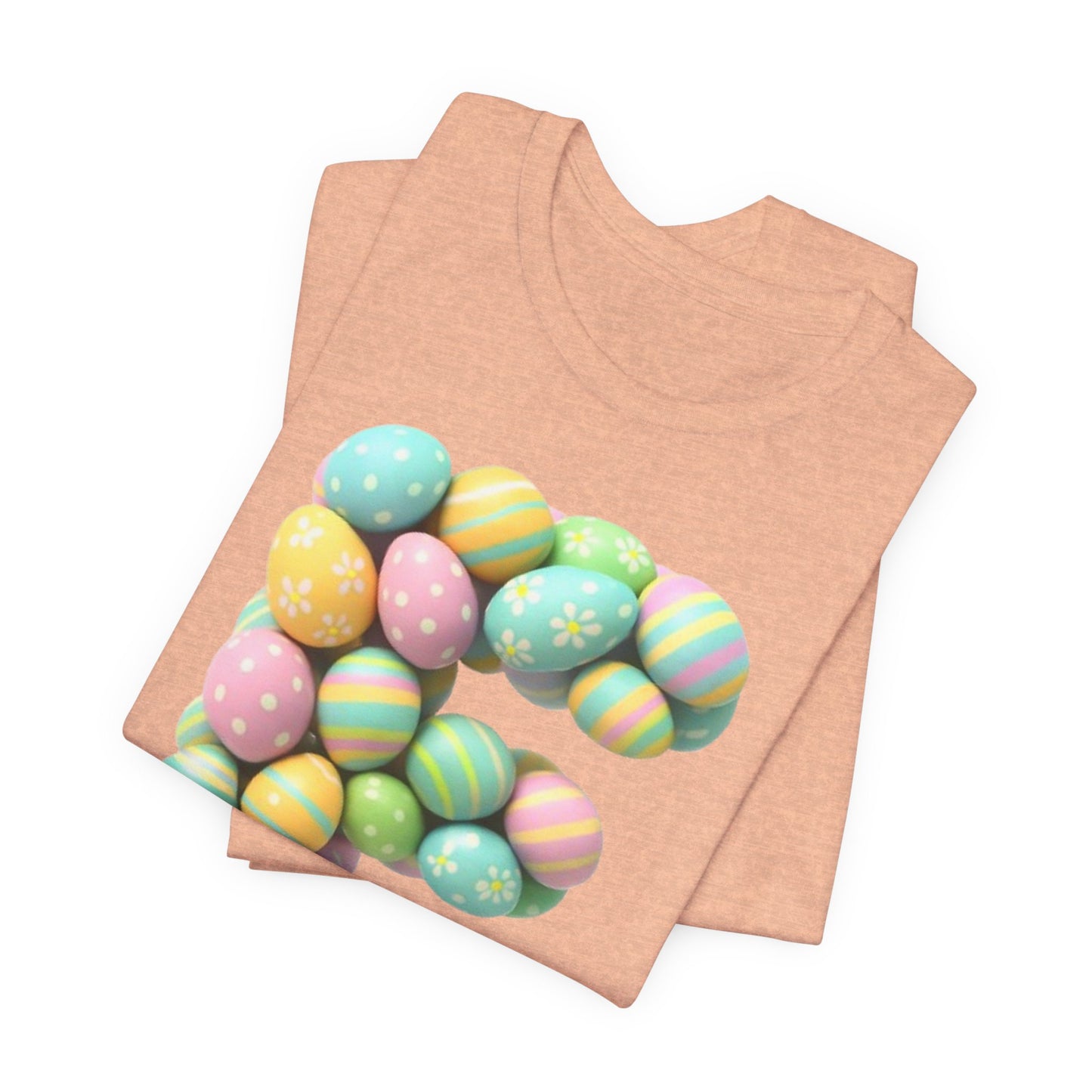Easter Egg Letter 'E' T‑Shirt — Pastel Spring Holiday Tee